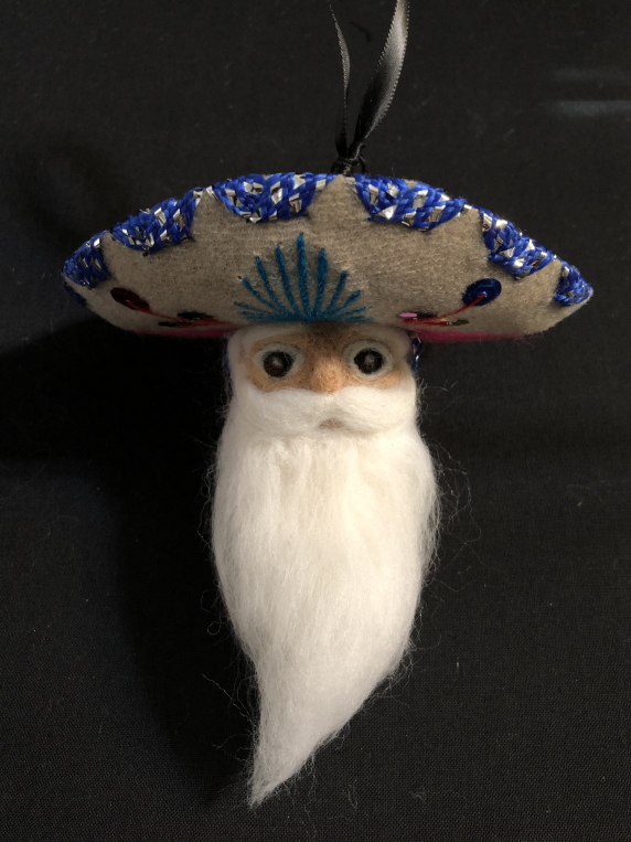 Mexican Santa Ornament